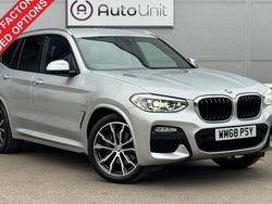 Silver Used 2019 BMW X3 M Sport SUV | £22,490 (Fair price)