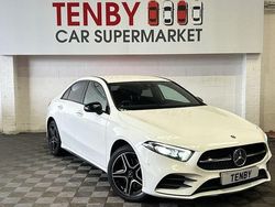 White Used 2021 Mercedes A250 AMG Line Premium Sedan | £14,795 (Fair price)