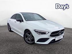 White Used 2020 Mercedes CLA180 AMG line Sedan | £24,014 (Fair price)