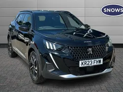 Nera black Used 2023 Peugeot 2008 GT SUV | £17,985 (Fair price)