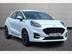 White Used 2022 Ford Puma ST-Line X SUV | £15,991 (Fair price)