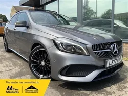 Grey Used 2017 Mercedes A200 AMG Line Premium Plus Hatchback | £10,795 (Fair price)