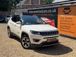 White Used 2019 Jeep Compass Limited SUV | £11,984 (Fair price)