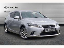 Silver Used 2015 Lexus CT200h Hatchback | £13,399 (A bit pricey)