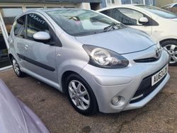 Silver Used 2013 Toyota Aygo Hatchback | £1,995 (Good price)