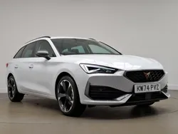 White New 2024 Cupra Leon Estate | £23,998 (Good price)
