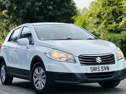 White Used 2015 Suzuki SX4 S-Cross SZ3 SUV | £3,475 (Fair price)