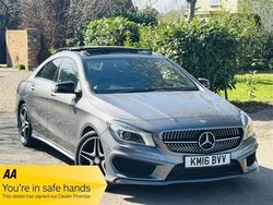 Grey Used 2016 Mercedes CLA220 AMG Sedan | £13,790 (Fair price)