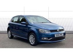 Blue Used 2015 VW Polo SE Hatchback | £7,499 (Fair price)