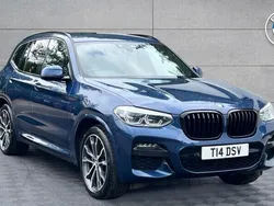 Blue Used 2021 BMW X3 M Sport SUV | £32,394 (Fair price)