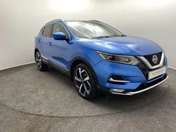 Vivid blue Used 2019 Nissan Qashqai Tekna SUV | £14,990 (Fair price)