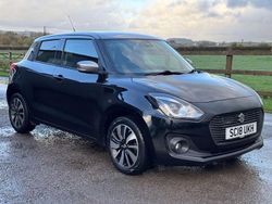 Black/silver Used 2018 Suzuki Swift SZ5 Hatchback | £8,495 (Fair price)