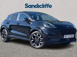 Agate black (premium paint) Used 2022 Ford Puma Gen-E ST-Line X Hatchback | £15,952 (Fair price)
