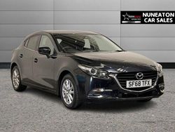 Black Used 2018 Mazda 3 Hatchback | £9,900 (Fair price)