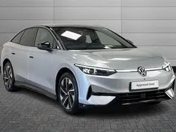 Scale silver with black roof Used 2024 VW ID.7 Pro Sedan | £35,990 (Super price)