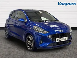 Blue Used 2021 Hyundai i10 Premium Hatchback | £13,790 (Fair price)