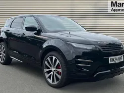 Santorini black metallic Used 2024 Land Rover Range Rover evoque Autobiography Hatchback | £42,492 (Expensive)