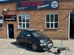 Black Used 2022 Fiat 500 Cabriolet | £18,950