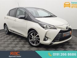 White black Used 2019 Toyota Yaris Hatchback | £10,999 (Fair price)
