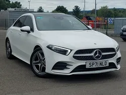 White Used 2021 Mercedes A200 AMG Line Premium Plus Sedan | £20,998 (A bit pricey)