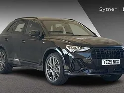 Black New 2025 Audi Q3 Black Edition SUV | £41,500 (Fair price)