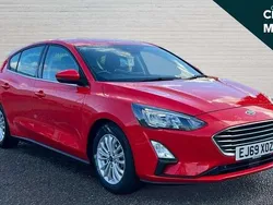 Red Used 2020 Ford Focus Titanium Hatchback | £12,583 (Fair price)