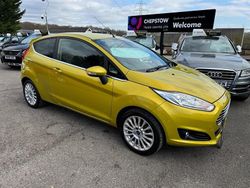 Hot mustard Used 2013 Ford Fiesta Titanium Hatchback | £5,995 (Fair price)