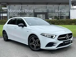 White Used 2022 Mercedes A200 AMG Line Premium Hatchback | £23,660 (Expensive)