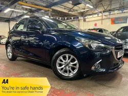 Blue Used 2019 Mazda 2 Hatchback | £9,991 (Fair price)