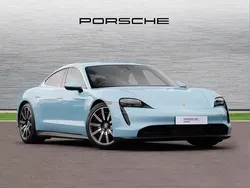 Blue Used 2022 Porsche Taycan Sedan | £55,000 (Fair price)