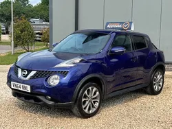 Blue Used 2014 Nissan Juke Tekna SUV | £8,499 (Fair price)