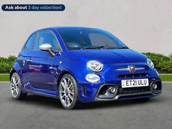 Blue Used 2021 Abarth 595 Turismo Hatchback | £14,489 (Fair price)