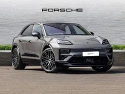 Slate grey neo New 2025 Porsche Macan Turbo SUV | £115,000