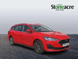 Red Used 2023 Ford Focus Titanium Estate | £13,400 (Fair price)