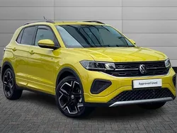 Rubber ducky yellow Used 2025 VW T-Cross R-line SUV | £27,650 (Expensive)