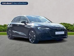 Black Used 2025 Audi S3 Black Edition Hatchback | £42,522