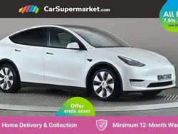 White Used 2022 Tesla Model Y Long Range SUV | £27,197 (Fair price)