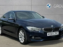 Blue Used 2015 BMW 435 Gran Coupé Luxury Line Coupe | £18,295 (Good price)