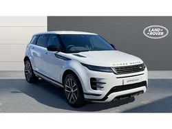 White Used 2025 Land Rover Range Rover evoque SE Dynamic SUV | £40,128 (Expensive)