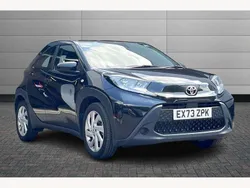 Eclipse black Used 2023 Toyota Aygo PURE Hatchback | £14,395 (Fair price)