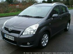 Used 2008 Toyota Corolla Verso MPV | £5,480