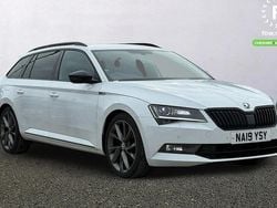 White Used 2019 Skoda Superb SportLine Estate | £19,199 (Fair price)