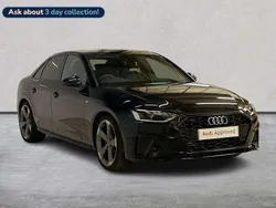 Black Used 2021 Audi A4 Black Edition Sedan | £20,681 (Fair price)