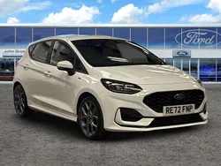 White Used 2022 Ford Fiesta ST-Line Hatchback | £14,195 (Fair price)