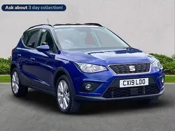 Blue Used 2019 Seat Arona SE Technology SUV | £9,499 (Fair price)