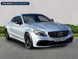 Silver Used 2022 Mercedes C63S AMG Premium Plus Coupe | £54,899 (Super price)