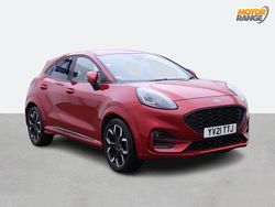 Red Used 2021 Ford Puma ST-Line X Hatchback | £12,895