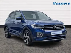 Blue Used 2022 VW T-Cross R-line SUV | £18,789 (Fair price)