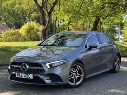 Grey Used 2021 Mercedes A180 AMG line Hatchback | £17,495 (Good price)