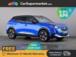 Blue Used 2022 Peugeot e-2008 GTi SUV | £15,497 (Fair price)